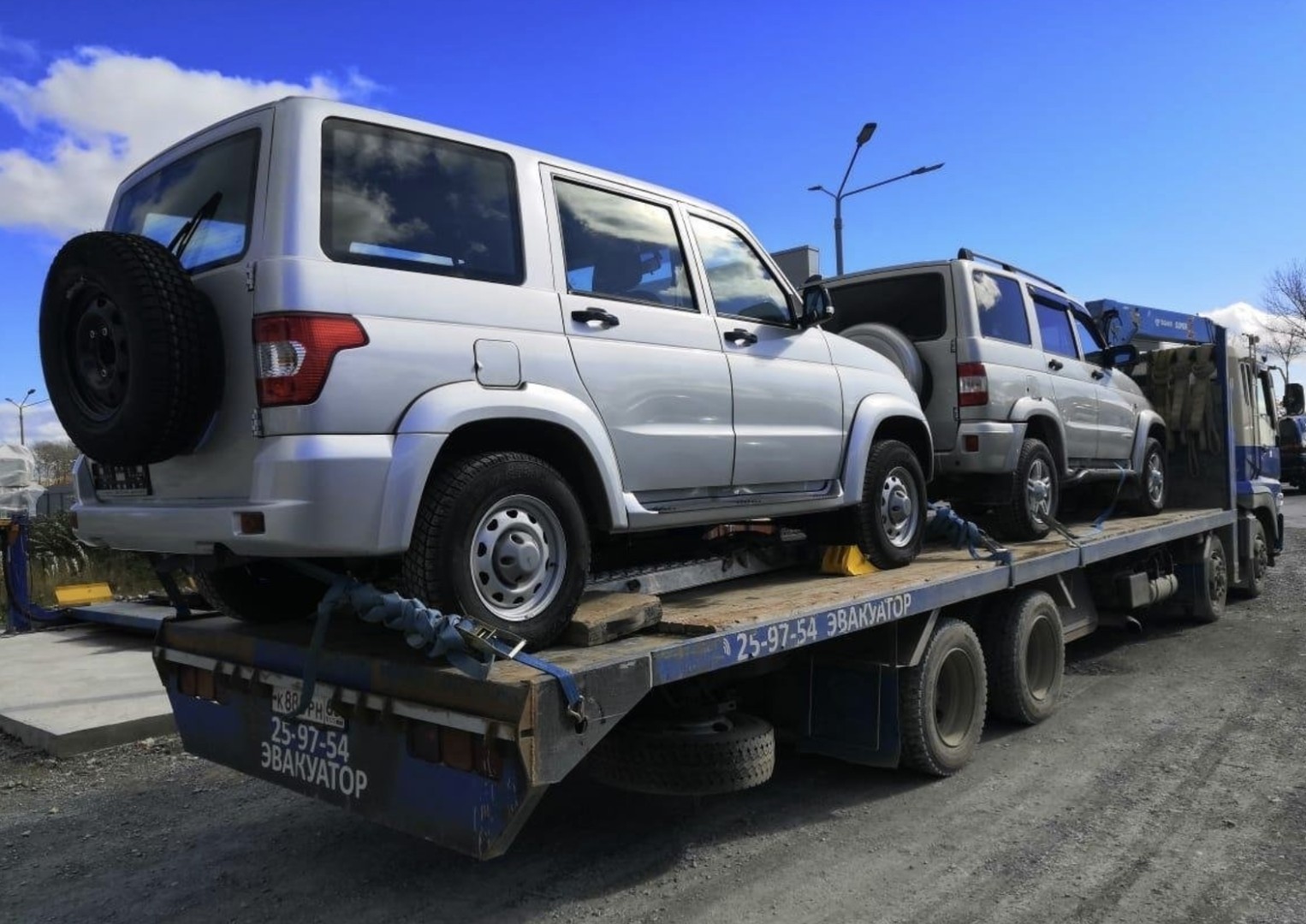 Перевозка и монтаж/демонтаж с манипулятором